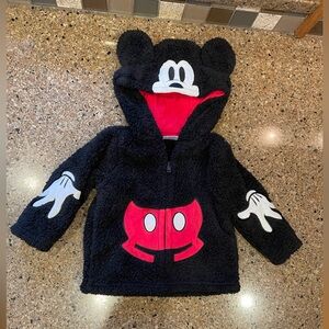Disney Mickey Kids Jacket Red and Black